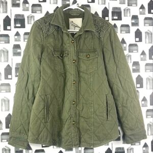 Anthropologie Sparrow Women's Quilted Barn Jacket / Coat